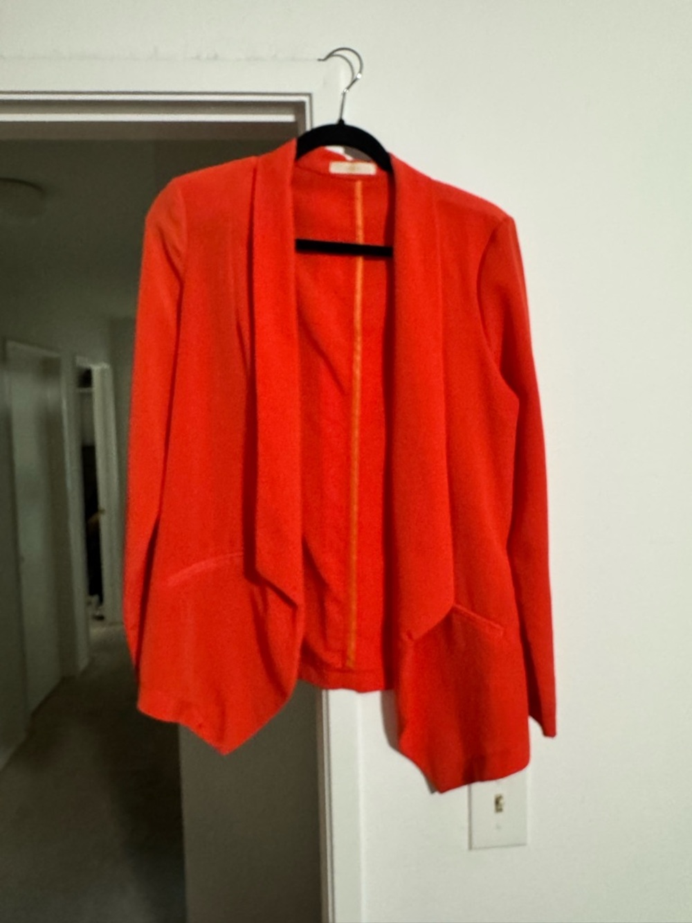 Lush Orang Open Front Blazer